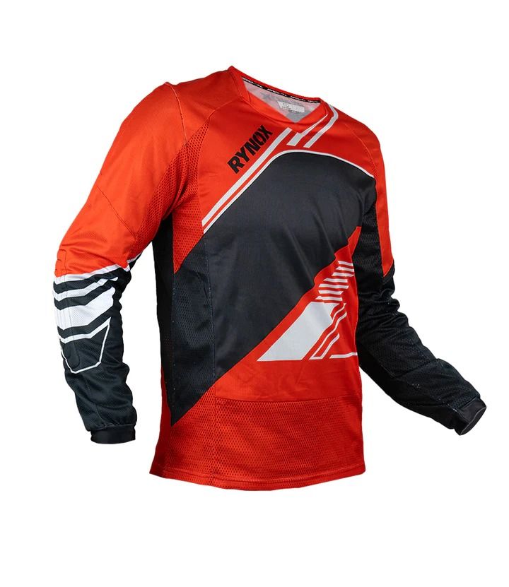 Rynox FRONTIER PRO OFFROAD JERSEY Red Black